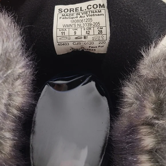 Sorel Explorer Joan Winter Boot - Womens Size 11 Brown Waterproof Leather - Picture 5 of 6